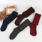 AUTUMN AND WINTER LONG OVER THE KNEE SOCKS_CWMS0846