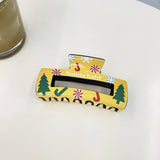 CHRISTMAS REINDEER SNOWFLAKE HAIR CLIP SHARK CLIP_CWAHA2153