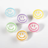 ACRYLIC SMILEY FACE HAIR CLAW CUTE BACK CLIP_CWAHA0285