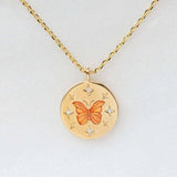 HAND PAINTED LIGHT LUXURY NECKLACE_CWAJE1594