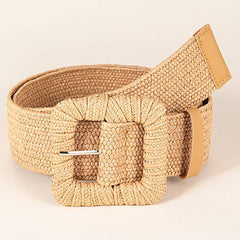 Ven Square Buckle Elastic Waistband_Cwabe0438