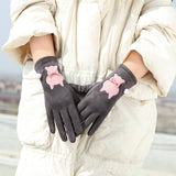 Autumn And Winter Cycling Warm Cartoon Gloves_Cwmm1548