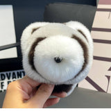 CUTE RACCOON CAR KEYCHAIN BAG PENDANT DOLL_CWMM2476