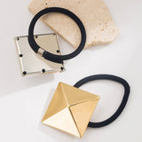 MINIMALIST GEOMETRIC LOW PONYTAIL HAIR TIE_CWAHA6200