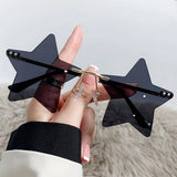 STAR SHAPEDR SUNGLASSES FASHION PARTY GLASSES_CWASG0348