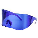 ONE PIECE LARGE FRAME CYCLING WINDPROOF SUNGLASSES_CWASG0619
