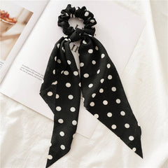 LONG FLORAL FABRIC RIBBON HAIRBAND HAIRACCESSORIES_CWAHA4160