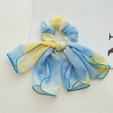 Tie-Dye Knotted Double-Layered Bow Hair Tie_Cwaha1082