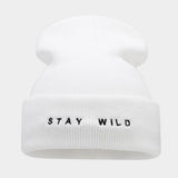 FASHION LETTER EMBROIDERY SIMPLE KNITTED HAT_CWAH2087