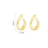 Twisted Geometry Fashion Earrings