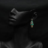 CHRISTMAS COLLECTION NATURAL PEARL EARRINGS_CWAJE3821