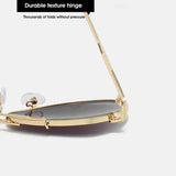 LARGE LENS AVIATOR SUNGLASSES UNISEX_CWASG0285