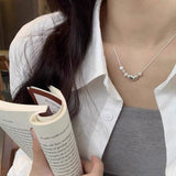 LIGHT LUXURY FRENCH HIGH END LOVE PEARL NECKLACE_CWAJE2061