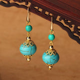 RETRO ETHNIC STYLE FASHION HAND WOVEN EARRINGS_CWAJE3987