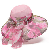 LADIES TRAVEL LARGE BRIM SUNHAT_CWAH1492