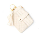 DIY ZIPPER WALLET WITH KEYCHAIN MULTI CARD HOLDER_CWAB4992