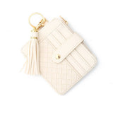 DIY ZIPPER WALLET WITH KEYCHAIN MULTI CARD HOLDER_CWAB4992