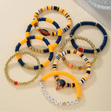 BRACELET 8 PIECE SET POLYMER CLAY BRACELET_CWMM3512