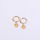 FASHIONABLE HEART BIRTHSTONE EARRINGS_CWMM5350