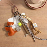 CARTOON DOG BAG CHARM BASEBALL CHAIN STYLE_CWMM7568
