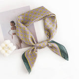 CHIC SILK SQUARE SCARF VERSATILE HEADSCARF SHAW_CWASC0507