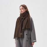 Winter Solid Acrylic Blend Scarf Neckwarmer_Cwasc2298