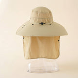 OUTDOOR SUNSHADE AND FACE SHADING BUCKET HAT_CWAH1410