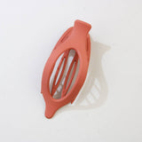 Glossy Matte Oval Hair Clip-Large Duckbill Style_Cwaha07479