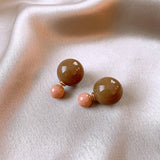 SWEET CANDY COLORED BALL NICHE EARRINGS_CWAJE2475