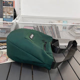 Simple Solid Color Casual Letter Crossbody Bag_Cwab1768