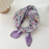 COTTON LINEN SQUARE SCARF BREATHABLE NECK WRAP_CWMS0673