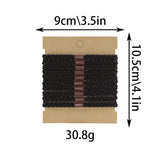 POPULAR COLOR MATCHING BRAIDS HAIR SCRUNCHIES_CWAHA2708