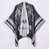 Women Simple Cardigan Shawl_Cwasc0959