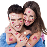 Valentine S Heart Tattoos Waterproof Single Use_Cwmm8242