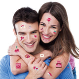 Valentine S Heart Tattoos Waterproof Single Use_Cwmm8242