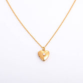 NEW DECEMBER BIRTHSTONE HEART NECKLACE_CWMM3754
