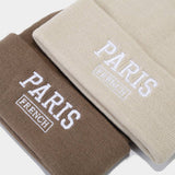 KOREAN STYLE EMBROIDERED LETTER KNITTED HAT_CWAH2120