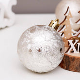 6CM 30PCS GOLD TRANSPARENT XMAS BALL SET_CWMM9899