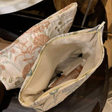 Niche Embossed Cosmetic Bag Large Travel Pouch_Cuab00644