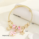 DIY RESIN CHARM BEADED ADJUSTABLE BRACELET_CWMM8499