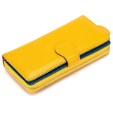 GENUINE LEATHER LONG STYLISH LARGE CAPACITY WALLET_CWAB3783