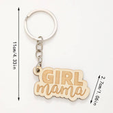 CREATIVE SMALL PENDANT PUZZLE WOODEN KEYCHAIN_CWMM0573