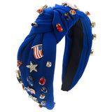 AMERICAN FLAG CREATIVE DIAMOND HEADBAND_CWAHA1252