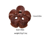 School Style Sub Flower Style Flock Clip