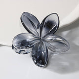 NEW GRADIENT PLUMERIA CLAW CLIP FOR WOMEN_CWAHA1057