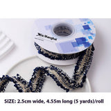 RIBBON TWEED BOUQUET FLOWER WRAP DIY RIBBON_CWMM5745