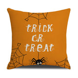 FUNNY LETTER PRINT HALLOWEEN PUMPKIN PILLOWCASE_CWMM1348