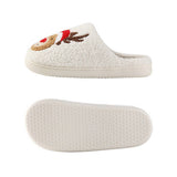 NEW CHRISTMAS ELK WARM WINTER COTTON SLIPPERS_CWSHS0754