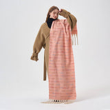 GRADIENT SOFT STRIPED SCARF FOR WINTER_CWASC2322