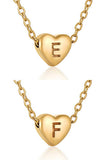 Heart Alphabet Initials Pendant Necklace_Cwaje220